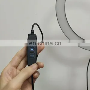 Ring Light 18 Inch Rechargeable LED Light Ring With Remote 2M Tripod Phone Mount for Makeup/Photo/Studio/Phone/Video thumbnail-1