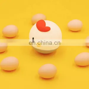 Best Selling 2020 7 Colors Chicken LED USB Children Animal Night Light Silicone Night Lamp for Kids thumbnail-5