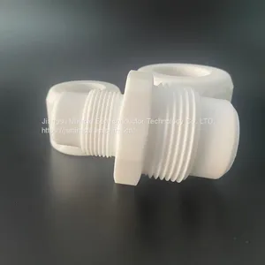Water Repellency Corrosion Resistance White Virgin PTFE Straight Union Reducer 1 thumbnail-3