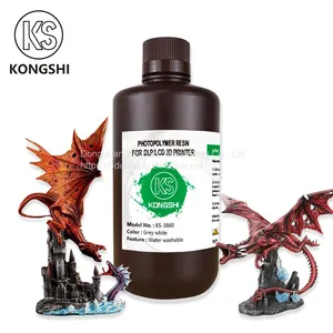 KS-3860 Water Washable Hard UV Resin Used for Making Models Photosensitive Resin Suitable for 3D Printers thumbnail-5