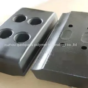 Bolt to Chain Rubber Track Pads Bolt Directly to Undercarriage Track Chain thumbnail-2