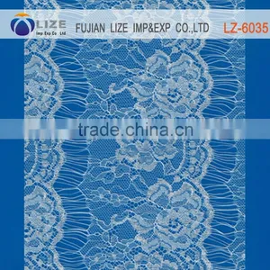 Fashionable Eyelash Lace Fabric for Ladies Cloth LZ-6035 thumbnail-1