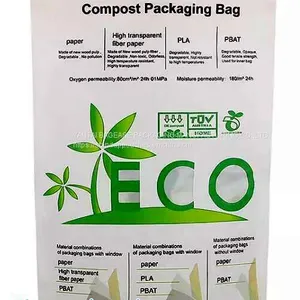 Kraft Paper Pouch, Odor Proof Bags, Zip Top Waterproof For Food Storage, Heavy Duty Ziplock, Heat Sealable thumbnail-3