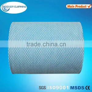 Diamond Printed Viscose Polyester Nonwoven Spunlace Fabric thumbnail-2