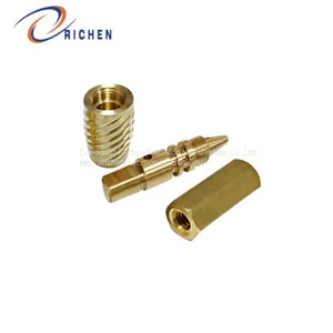 Brass Part Custom Precision Cnc Lathe Milling Machining Turning Copper thumbnail-2