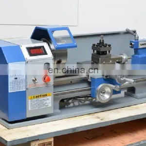 DIY0816 DIY Mini Hobby Bench Lathe Machine Price With Variable Speed thumbnail-2