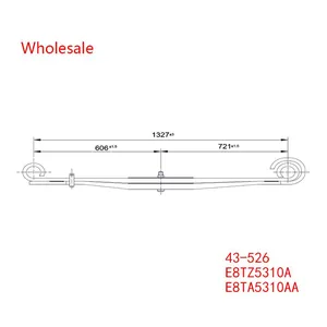 E8TA5310AA, E8TZ5310A, 43-526 Medium Duty Vehicle Front Axle Wheel Parabolic Spring Arm For Ford thumbnail-2