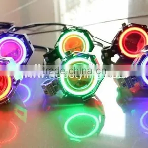 125W U7 LED Projector Headlights for Motorcycle With COB Angel Eyes,headlight Motorcycle thumbnail-5