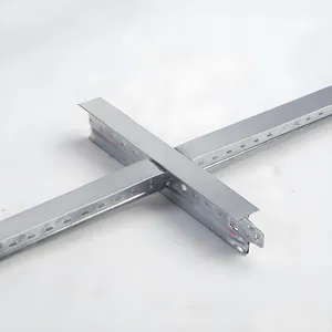 Galvanized Steel Ceiling T Grid 24mm/32mm for Suspended Ceiling Systems thumbnail-1