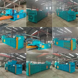 Waste Plastic Film Compression Baler, Waste Plastic Bottle Baler thumbnail-3
