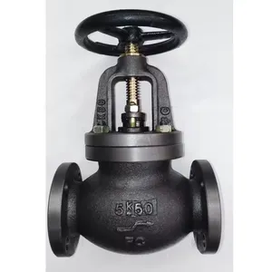 F7353 5K50 Marine Cast Iron Screw-down Globe Valve JIS 5K65 16K50 16K65 Check Globe Valve thumbnail-6