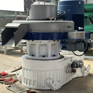 JW 560 High Efficiency Wood Pellet Machine 1.5-2T/H Biomass Pellet Mill 220V 132 Kw Motor Straw Sawdust Rice Husk Grass Long thumbnail-1