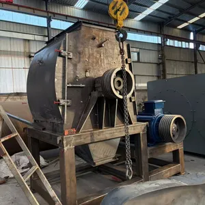 Powerful Wood Hammer Mill High Productivity Crusher Motor Engine Gear Bearing Key Components for Sawdust Wood Chip thumbnail-2