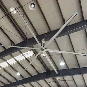 Large Hanging Fans for Ventilation in Guangzhou Farms and Cooling in Workshops, Energy-saving High-power Hanging Fans thumbnail-2