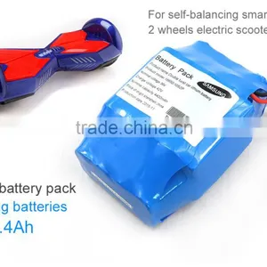 4.4Ah 36V Rechargeable Samsung Battery Pack for 2 Wheels Self Balancing Scooter thumbnail-2