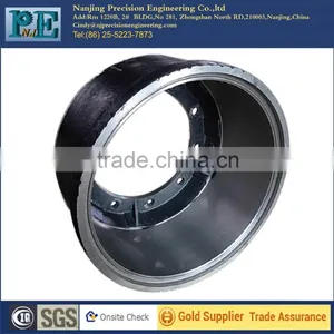 Custom High Quality Metal Stamping Truck Brake Drums thumbnail-2