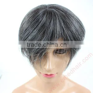 Highest Quality Brazilian Human Hair Mens Wigs Quality Choice thumbnail-5