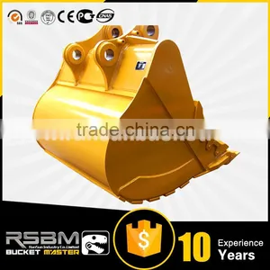 High Quality Wear Assistance HARDOX500 NM400 OEM Excavator Heavy Duty Bucket for 1-80t Excavator Quality Choice thumbnail-4