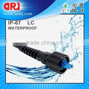 LC-LC Singlemode Duplex Waterproof Fiber Optical Patch Cord thumbnail-1