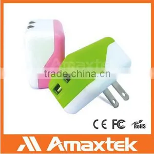 Multi in One OEM ODM Available USB Wall Charger With 2 Port USB Socket thumbnail-4