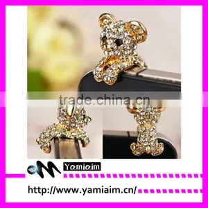 Cute Bling Phone Dust Plug thumbnail-1