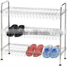 Light Duty 3 Tiers Steel Wire Shoes Display thumbnail-1