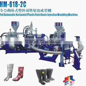 Fashion Double Colors Rain Boot /Fishing Boot /safety Boot Making Machine thumbnail-1