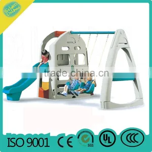 Outdoor Playground Indoor Playground Sets Plastic Slide Small Playground Kids thumbnail-1