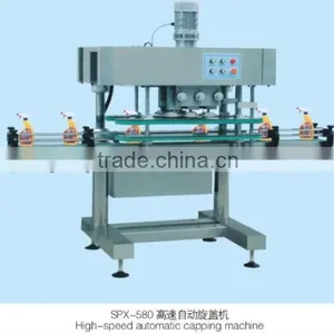 SPX-580 High-speed Automatic Bottle Capping Machine Lid Capping Machine thumbnail-1