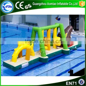 Cheap Inflatable Aqua Run Inflatable Water Obstacle Course for Sale Supplier's Choice thumbnail-2
