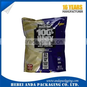 China Supplier Whey Protein Powder Bag/plastic Bag for Whey Protein Powder Packaging thumbnail-2