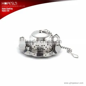 Best Sell Food Grade Frog Shape Stainless Steel Tea Strainer thumbnail-3