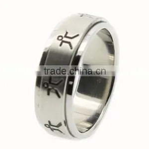Stainless Steel Spinner Rings SR-9009 thumbnail-1