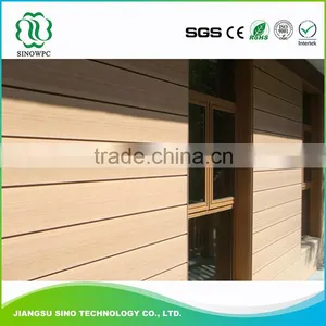 High Quality Outdoor Wood Plastic Composite WPC Wall Panel thumbnail-6