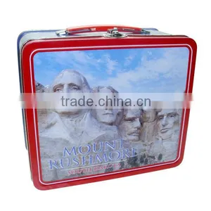 Handle Metal Tin Box thumbnail-1