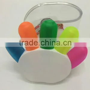 Finger Shaped Multi Colored Highlighter Pen thumbnail-1