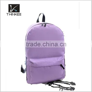 Typical Style Simple Kids School Bag Blank Pure Color School Backpack thumbnail-1
