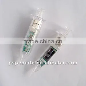 Transparent Injector Usb Flash Drive With Logo thumbnail-1