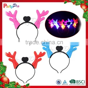 2015 Party Decoration Christmas Head Hoop With LED Light Decoration thumbnail-1