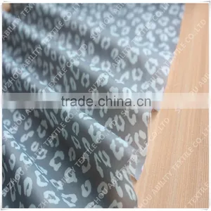 Leopard Sublimation Print Silk Dress Fabric thumbnail-1