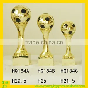 Football Trophy Soccer Ball Trophy Plastic Trophy Cup Sport Trophies HQ184/185 thumbnail-1