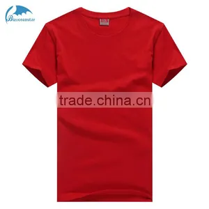 Plain T-shirt Blank T-shirt High Quality 100%cotton Cheap Fashion Round Neck T-shirt thumbnail-2