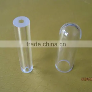 Clear Domed/ Closed End Quartz Tube Quality Choice thumbnail-1