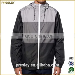 Custom Waterproof Nylon Polyester Windbreaker Jacket With Your Own Logo Label for Promotion thumbnail-2