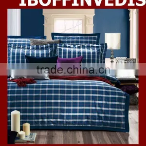 Modern Stripe Yarn Dyed Deep Pocket Bedding Comforter Set Full Size thumbnail-1