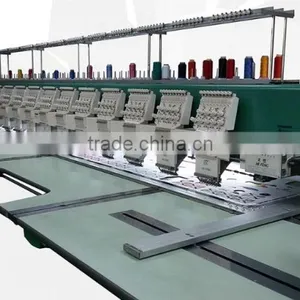 24 Heads Intelligent Computerized Flat Embroidery Machine thumbnail-1