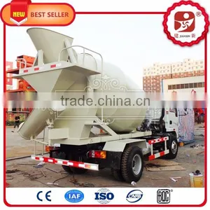Best Service Construction Site Used Twin Shaft Type Concrete Mixer Truck thumbnail-3