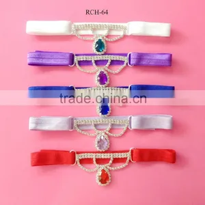 2015 Hot Selling Factory Price Pearl and Rhinestone Connector Decoration Headwear (RCH-64) thumbnail-4