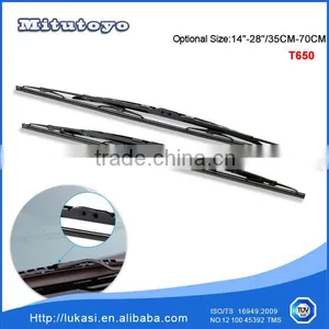 Wiper Blade Rubber Strip, Universal Metal Wiper Blade T650 thumbnail-1
