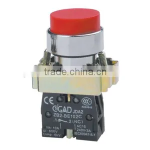 GB2-BL42 CNGAD Red Extended Head Switch Pushbutton(momentary Push Button Switches,extended Pushbutton) thumbnail-1